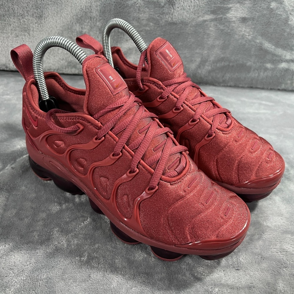 Nike Air VaporMax Plus Cedar Burgundy Shoes Womens 6 Red Sneakers FQ8878-661